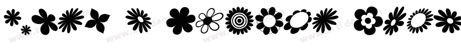 Saru s Flower Ding字体转换